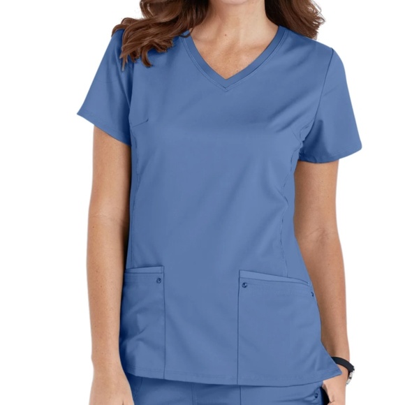 Healing Hands Purple Label Juliet Top & Tori Pants Scrub SET size XS ~ EUC ~ - Picture 2 of 14